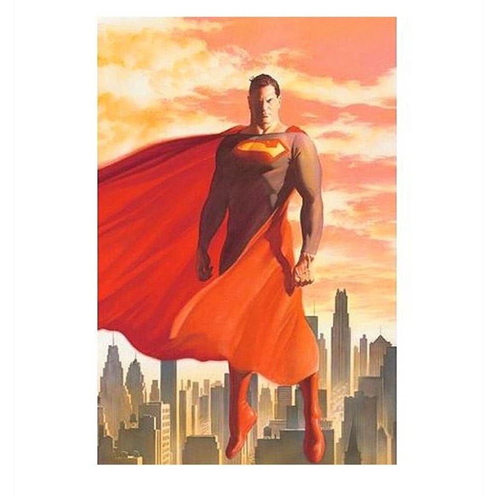 SUPERMAN POSTER Alex Ross art #675 24 x 36 DC Comics 2008